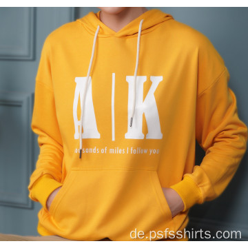 Bedruckte Hoodies mit drei Farben